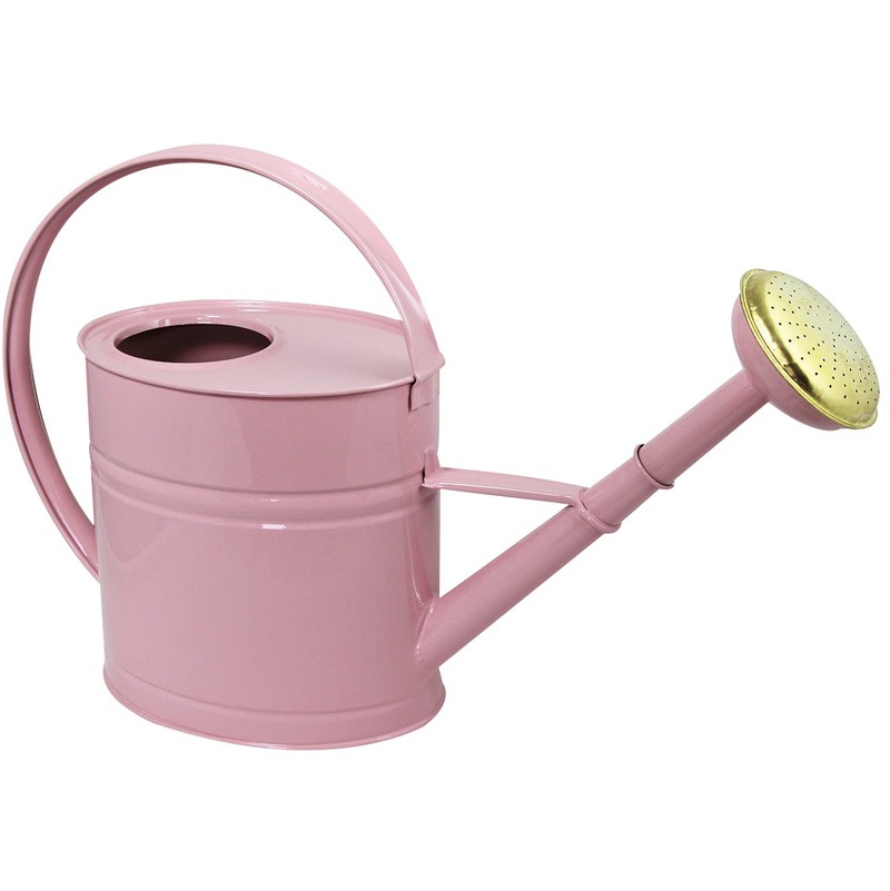 Arrosoir acier galvanisé peints couleur pastel Guillouard - 4 l - Rose