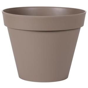 EDA Pot rond Toscane ?40cm - Contenance 23L - Taupe