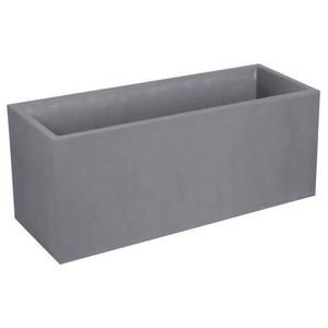 EDA Jardini?re Volcania 99,5x39x43,5cm - Contenance 98L - Galet