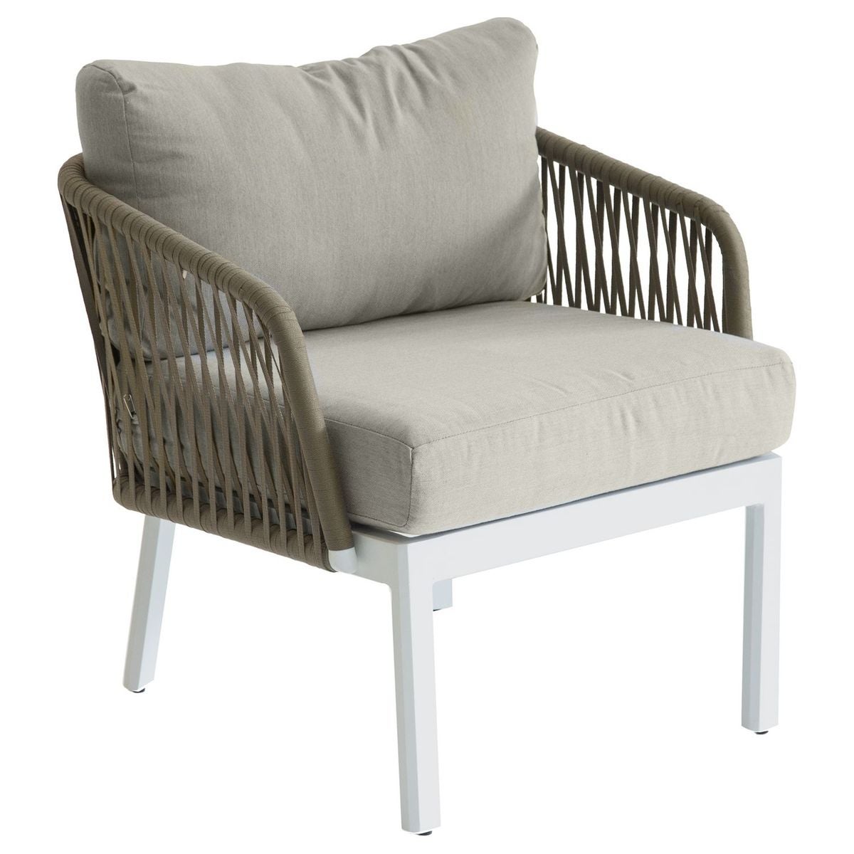Fauteuil De Jardin En Corde Tressée Barcelone
