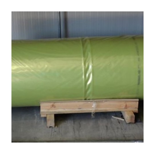Bâche 200 microns jaune avec ourlets, Longueur 13.50 m, Largeur 7.25 m - ATOUT LOISIR