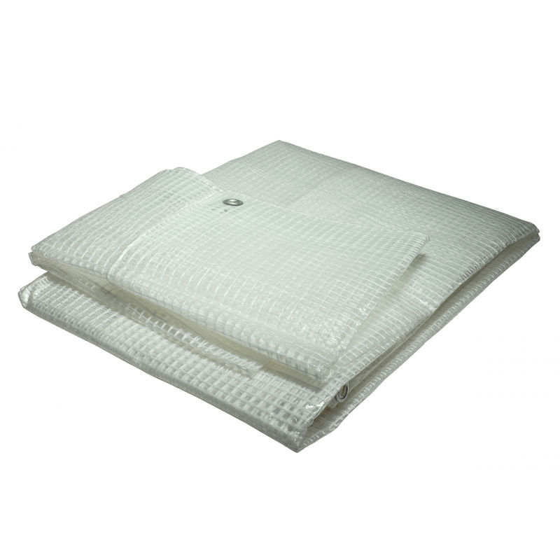 Bâche plastique armée 4x3 m transparente 170g/m² - bâche translucide armée en polyéthylène - UNIVERS DU PRO