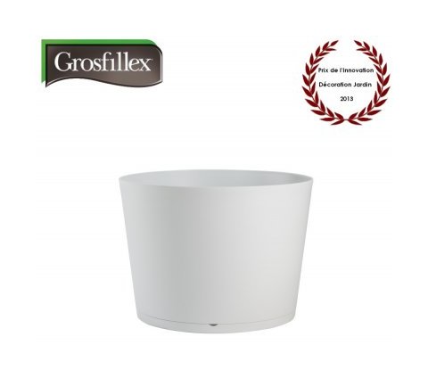 Bacs Tokyo D50 GROSFILLEX Blanc Pur - CLOTURE & JARDIN