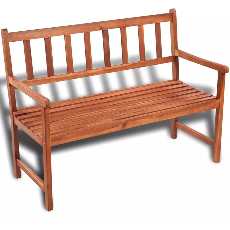 vidaXL Banc de jardin classique en bois vidaXL Banc de jardin classique en bois