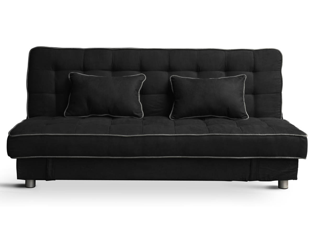 Banquette Hugo - 3 places - Noir