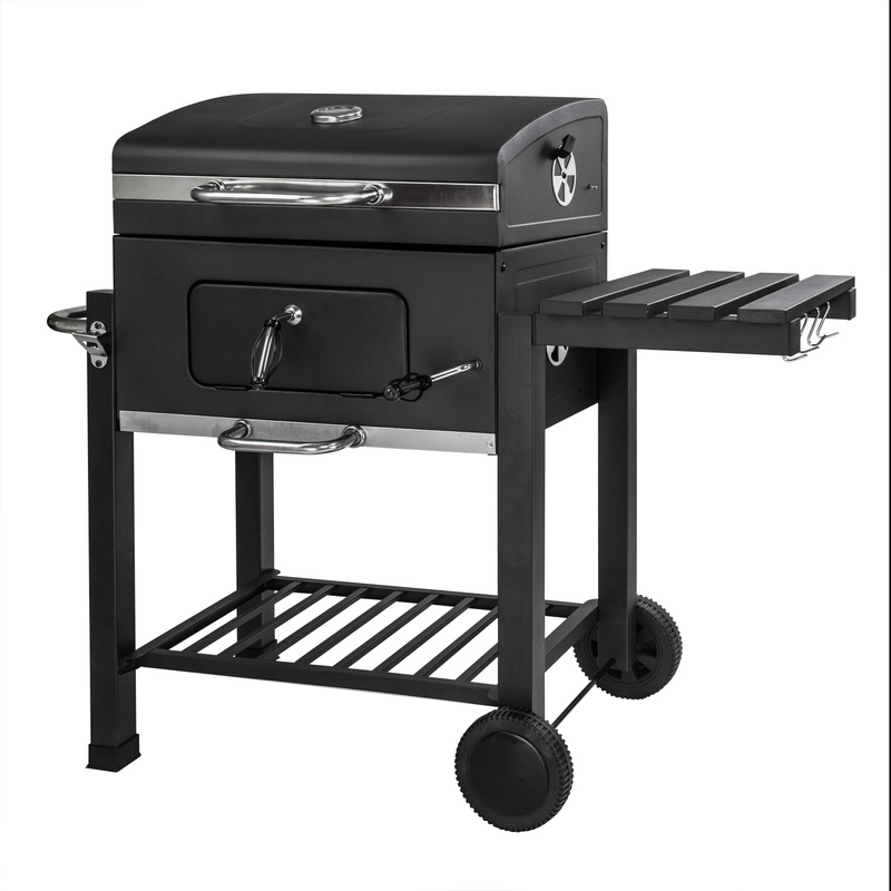 Barbecue à Charbon - cuve à charbon réglable en hauteur - DEMA