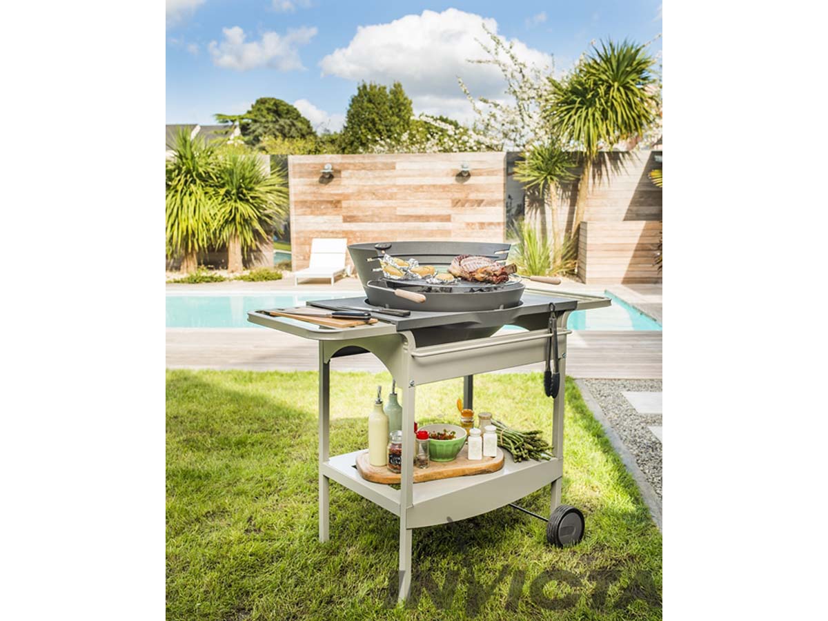 Barbecue bois Shogun Grill - grille diamètre : 50 cm