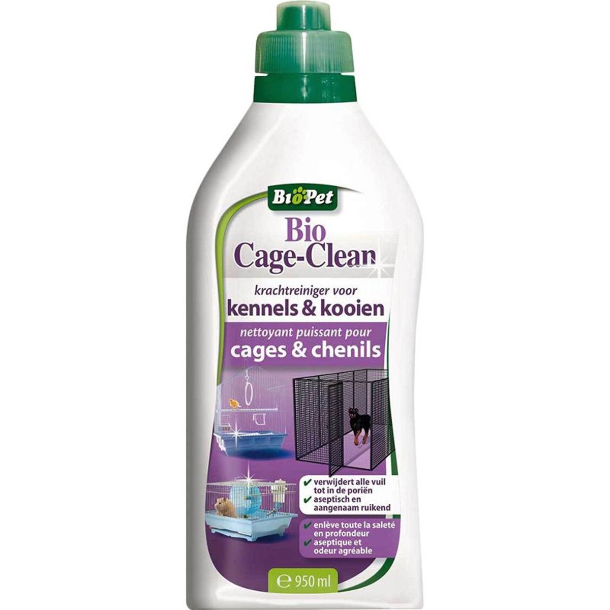 Nettoyant 950ml Bio pour Cages et Chenils