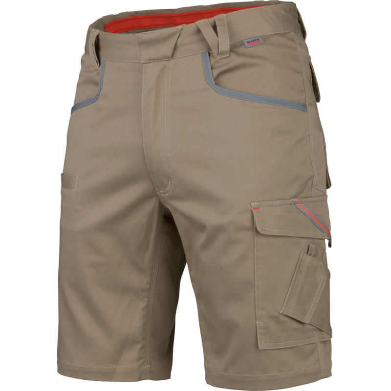 Bermuda de travail Stretch X Würth MODYF beige - 50