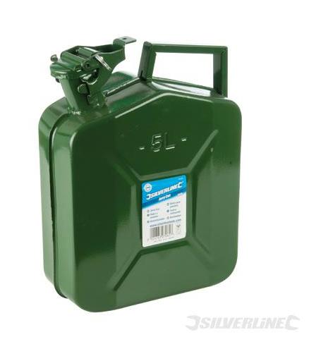 Bidon à essence 5 L SILVERLINE 342497