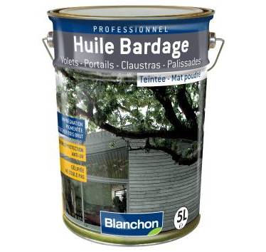 BLANCHON - Huile bois bardage pin brut 5L - 05000028
