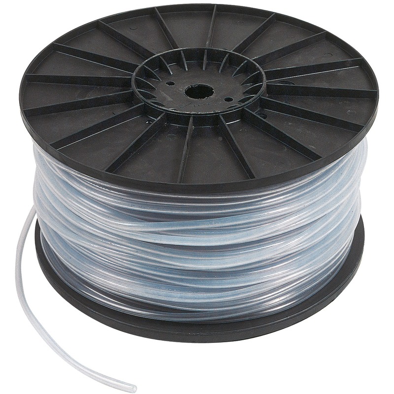 Bobine dévidoir cristal non armé Cap Vert - Longueur 50 m - Diamètre intérieur 10 mm - Extérieur 16 mm - CAPVERT