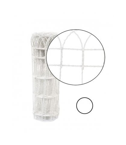 Bordure Parisienne Blanche - 0,65 mètre - CLOTURE & JARDIN