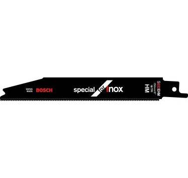 BOSCH - Lame de scie sabre LxPas: 150x1,4mm (Tôle/Profilé inox/Fibre verre) S922EHM - 2608657403