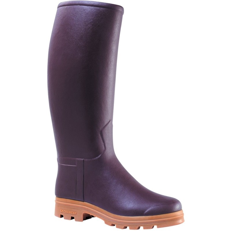 BOTTE LE CHAMEAU ST HUBERT CUIR MARRON | 43-mollet-44