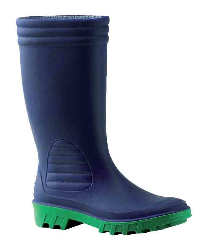 Bottes femme en PVC - bleues - taille 36 - BAUDOU