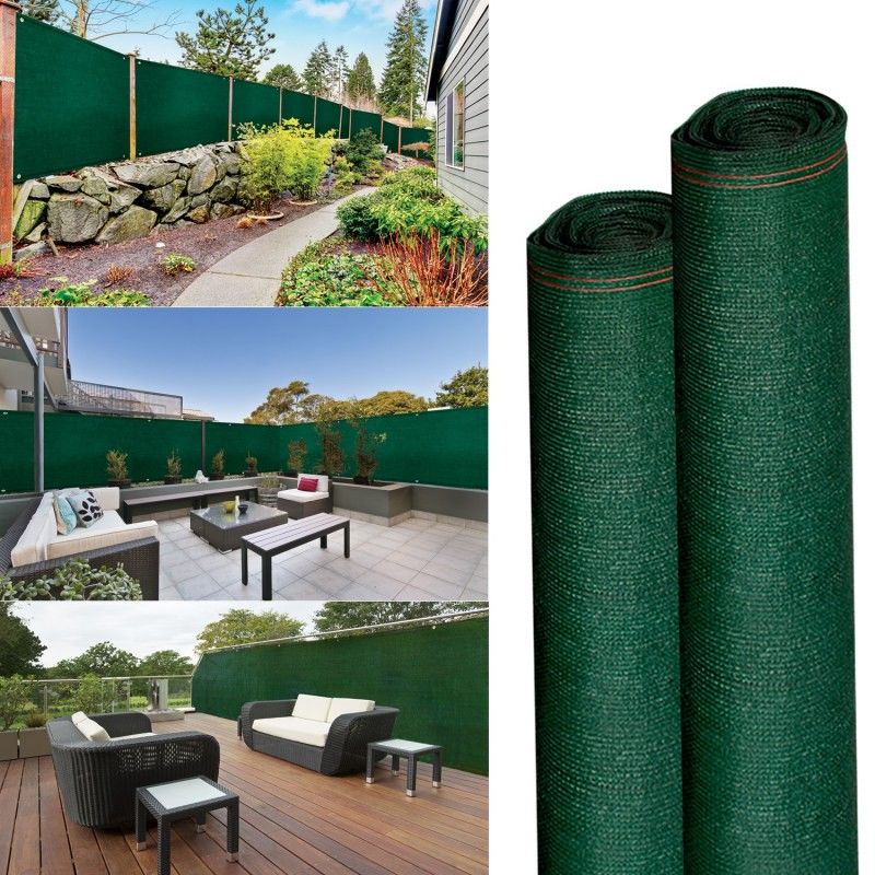 Brise vue haute densité vert 1,5 x 10 m 300 gr/m² qualité pro - PROBACHE