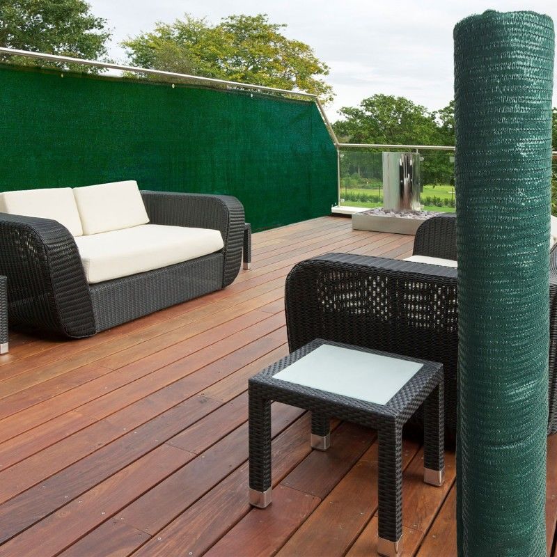 Brise vue vert 1,5 x 10 m 90 gr/m² classique - PROBACHE