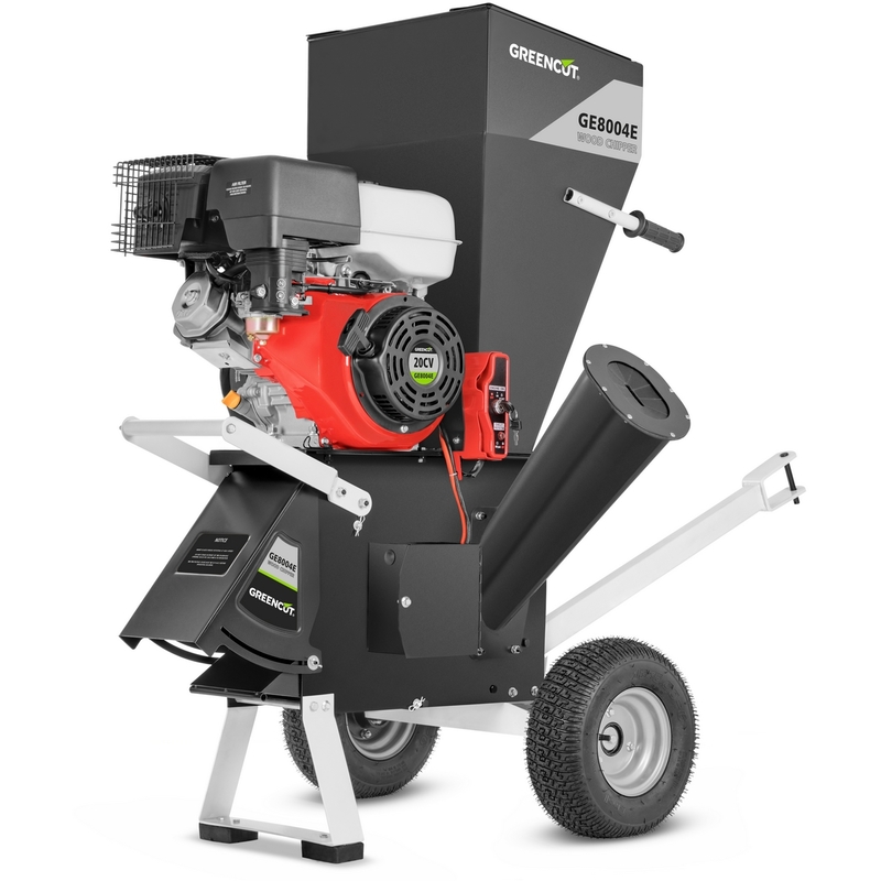Broyeur à branches broyeur moteur essence 4 fois 20cv 6.5L- GREENCUT