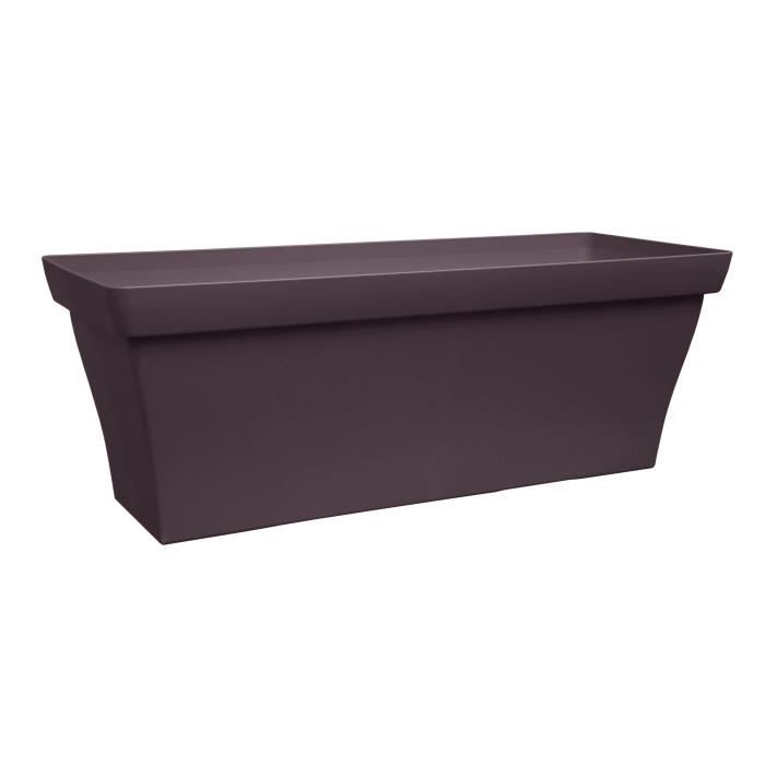 ROMEO Bac rectangulaire 100cm - 85l - Taupe