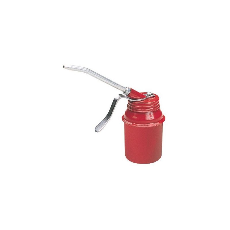 Burette à pompe métallique, longueur du bec 12 cm, capacité en 125 cm3 - AUTOBEST
