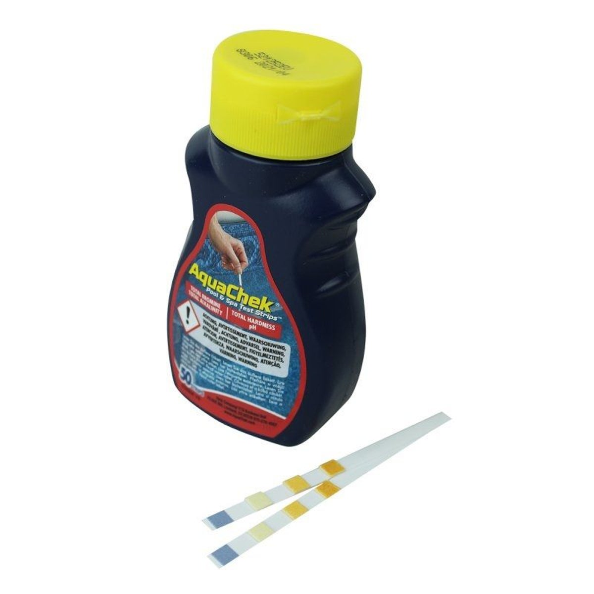 Lot de 50 bandelettes d'analyse brome pour piscine ou spa