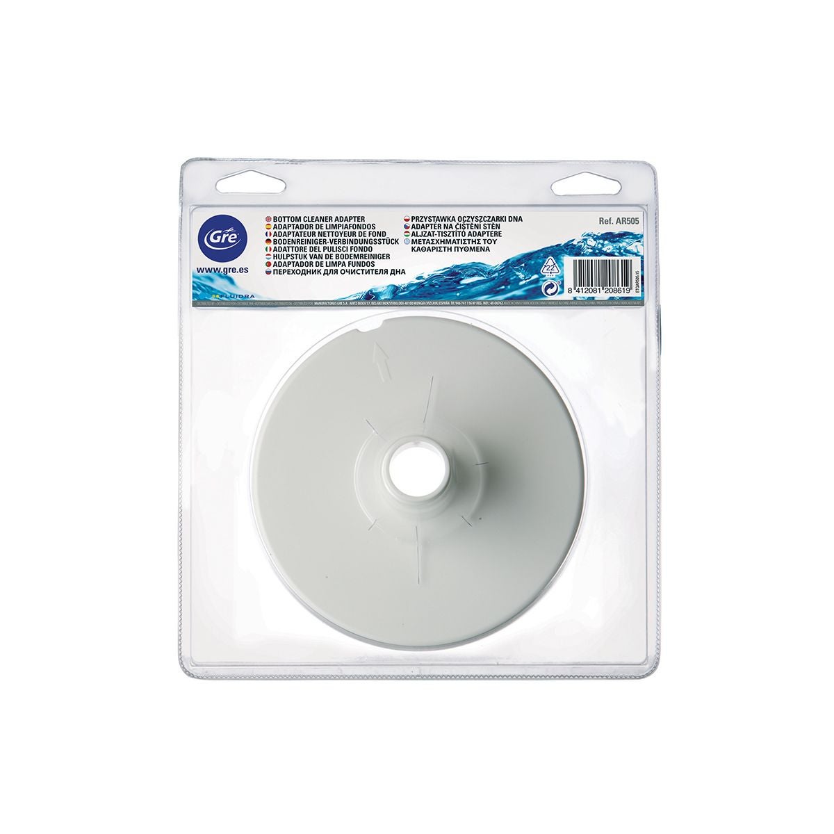Adaptateur pour prise à balai sur skimmer