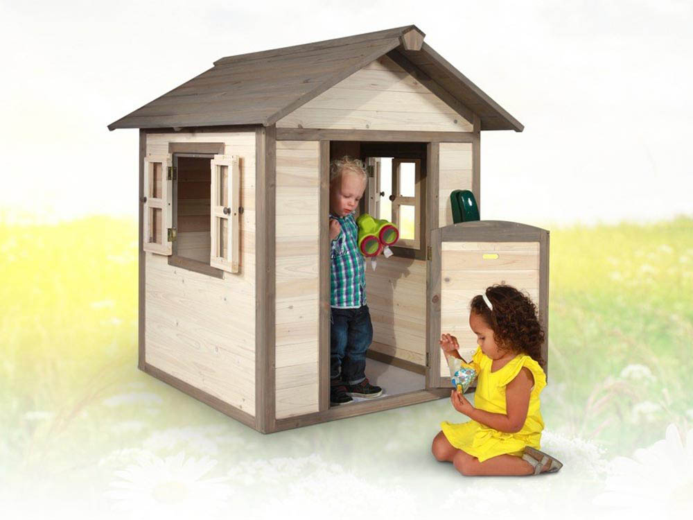 Cabane en bois enfant Lodge 94 x 102 x 133cm