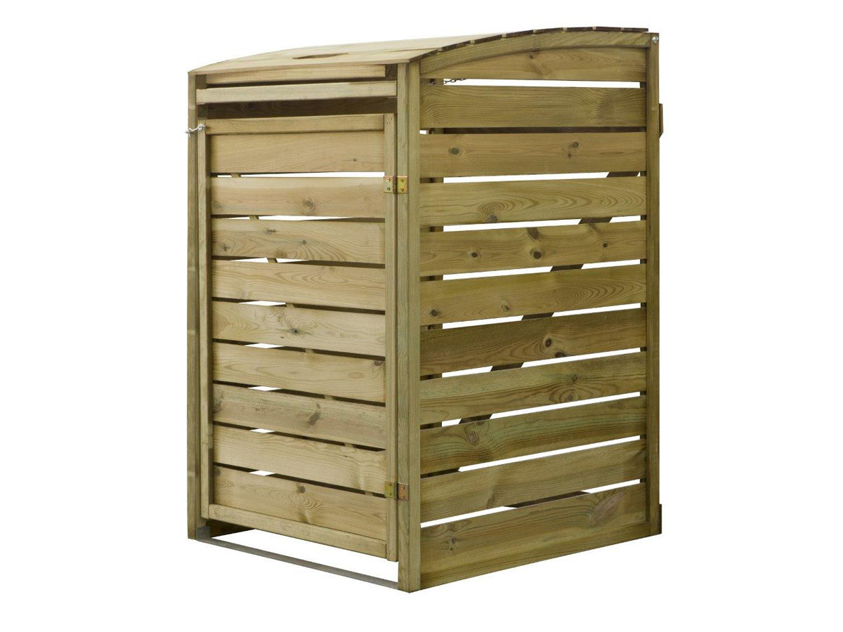 Cache-poubelle simple Sarny - 76.7 x 80 x 120 cm