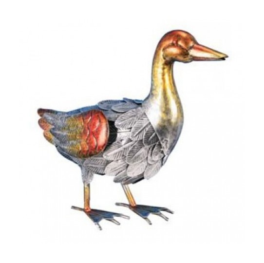 CANARD METAL ARGENT 37CM - RIVIERA CANARD METAL ARGENT 37CM - RIVIERA