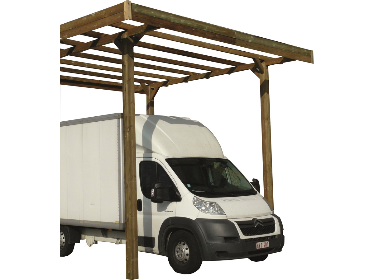 Carport base 4 x 5 - hauteur 4 m - traité autoclave
