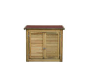 CEMONJARDIN - Armoire de rangement en bois Lisboa petit modèle - 341391
