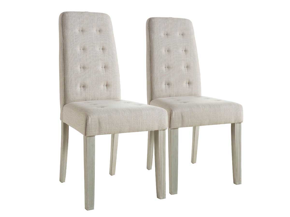 Lot de 2 chaises Alvis - Beige