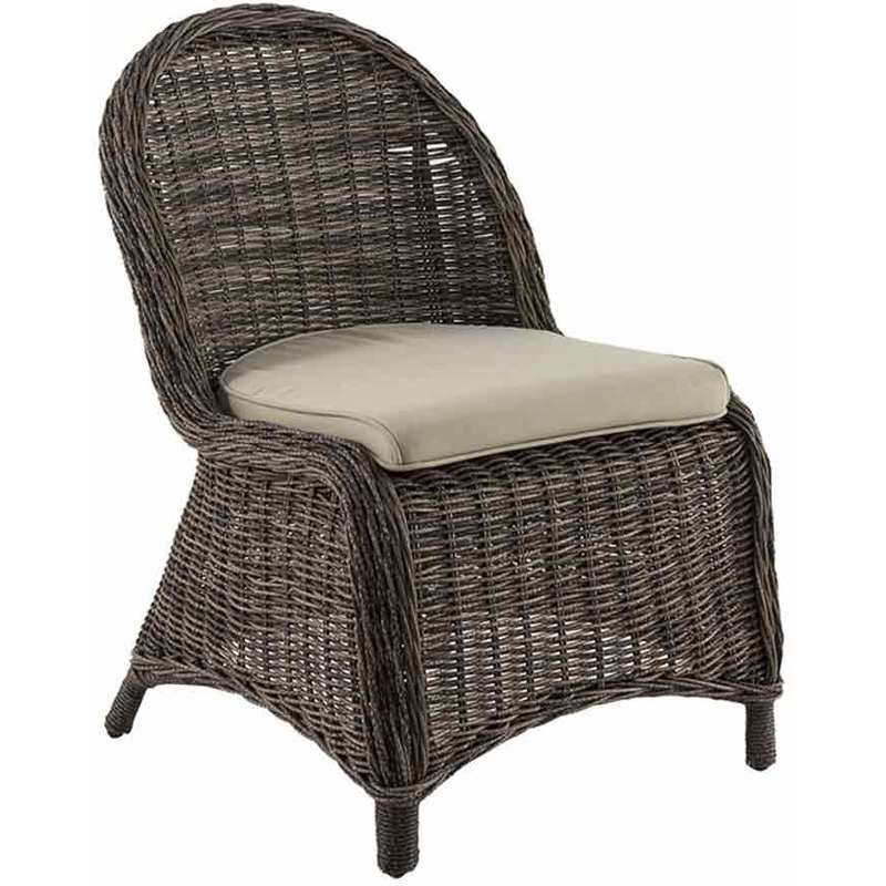 Chaise de jardin en résine tressée Bétong - HESPERIDE Chaise de jardin en résine tressée Bétong - HESPERIDE