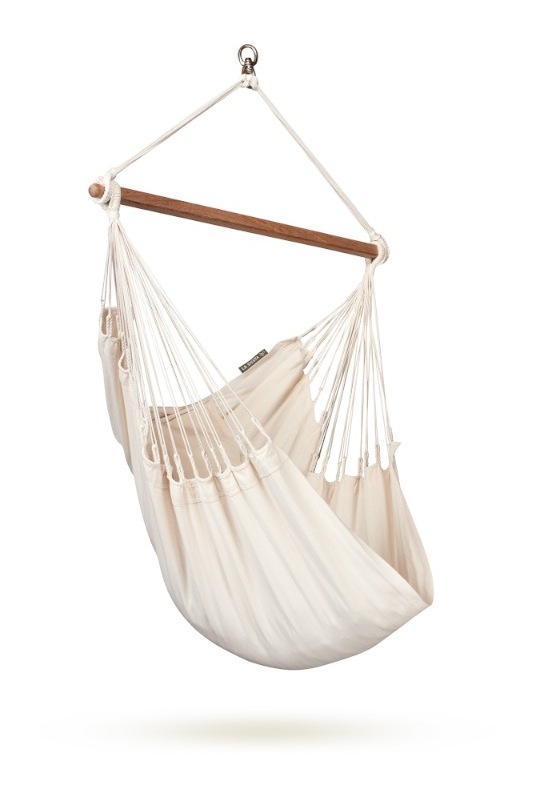 Chaise-Hamac Basic BIO "Modesta" Ecru - LA SIESTA