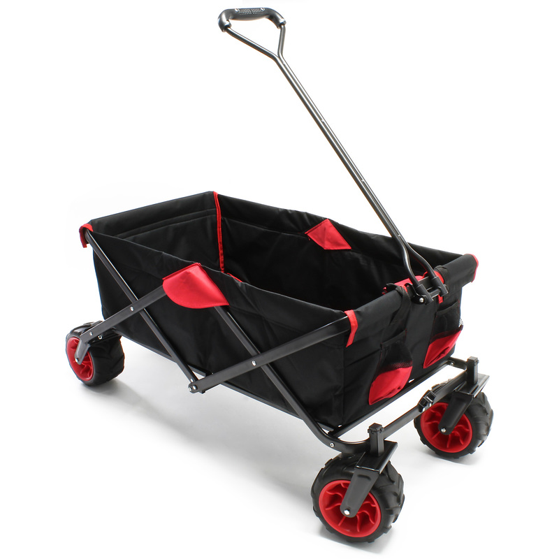 Chariot de transport pliant Charette à main Chariot de jardin Plage - WILTEC Chariot de transport pliant Charette à main Chariot de jardin Plage - WILTEC