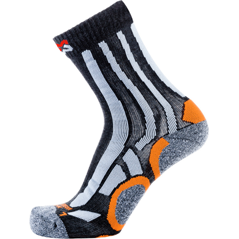 Chaussettes de travail toutes saisons Anthracite/Orange - 39-41 - MODYF