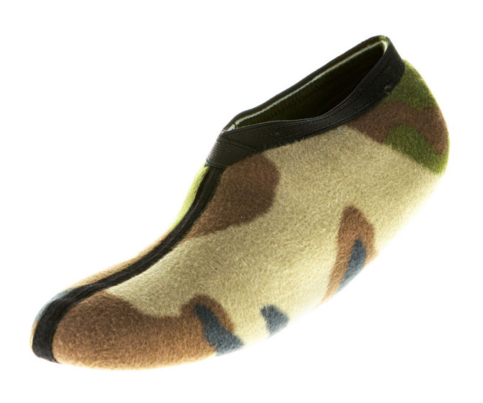 Chaussons polaire - Camouflage - 38-39 - SEDETEX