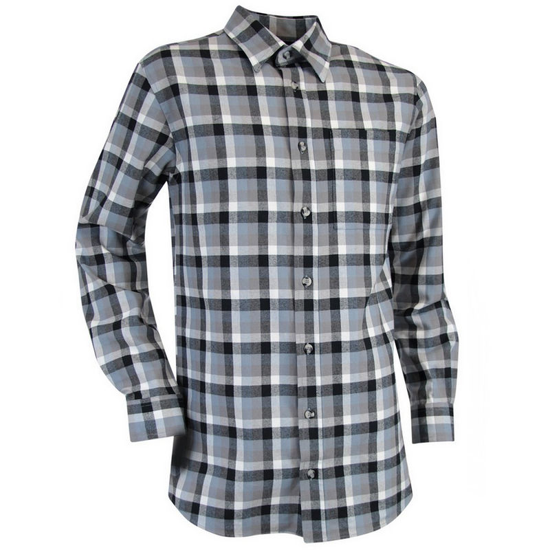 Chemise flanelle Jura LMA Gris Foncé 3XL