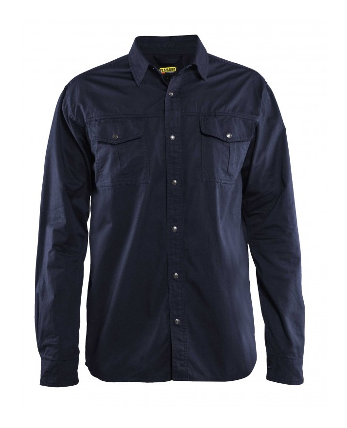 Chemise Twill Marine 3297 Blaklader - Marine - 4XL