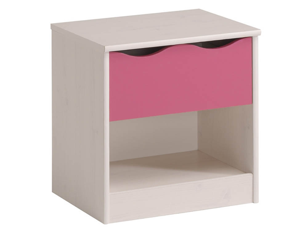 Chevet Doll - En panneaux de particules - 1 tiroir et 1 niche