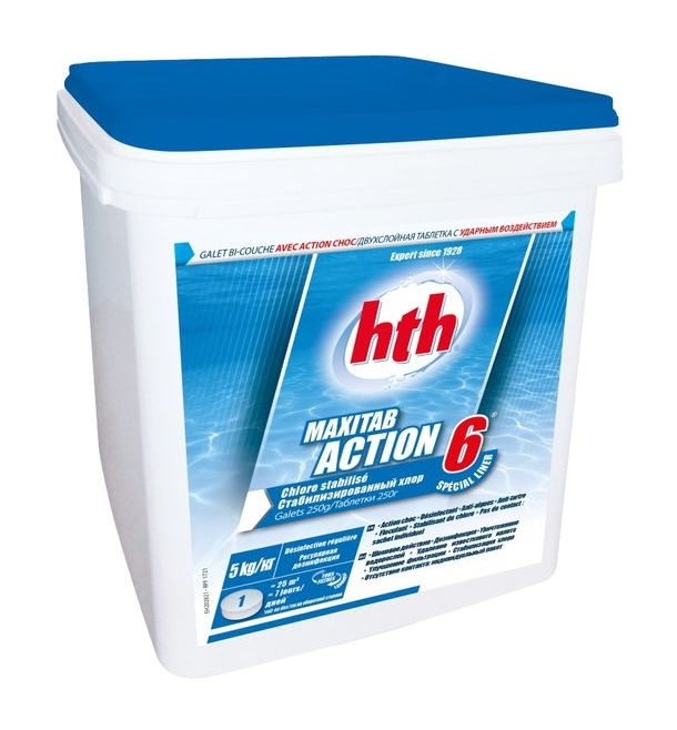 HTH Maxitab Action 6 Spécial Liner - 5 kg