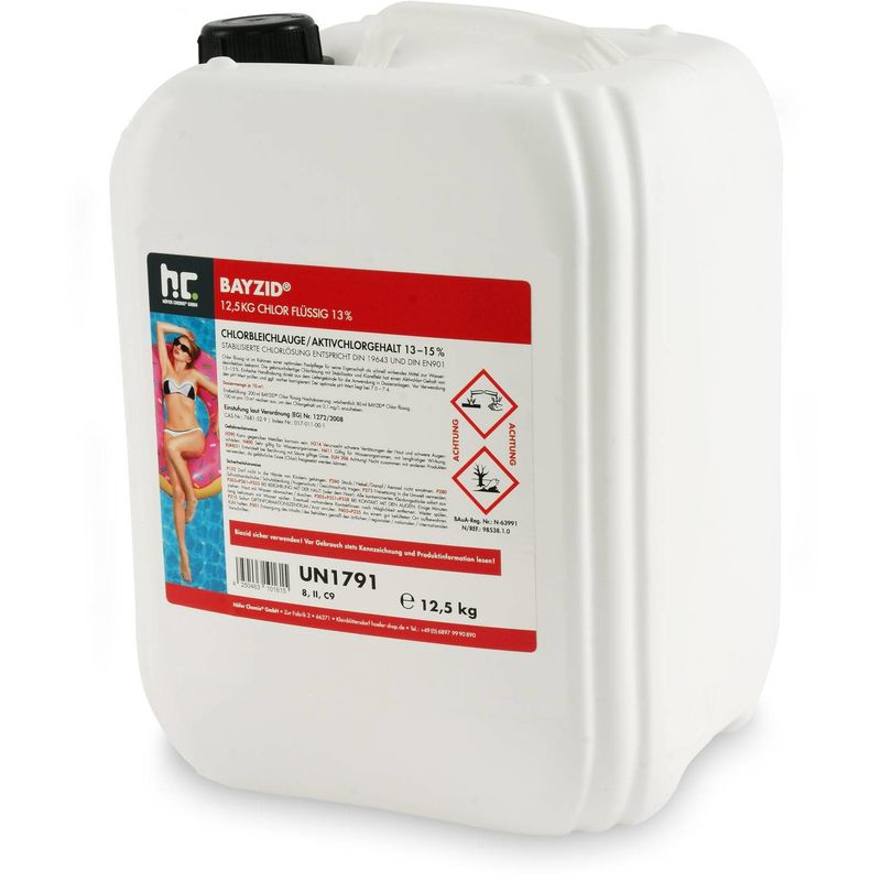 Bayzid® Chlore liquide 48° 1 x 12,5 kg (10 L) - HöFER CHEMIE