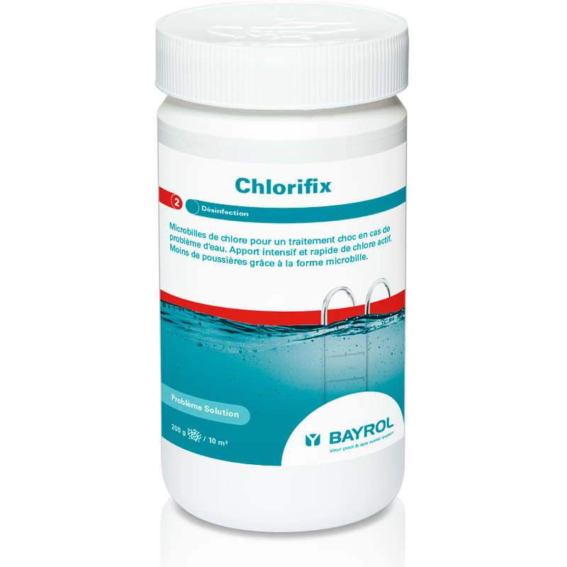 Chlore choc Chlorifix 1 kg - BAYROL