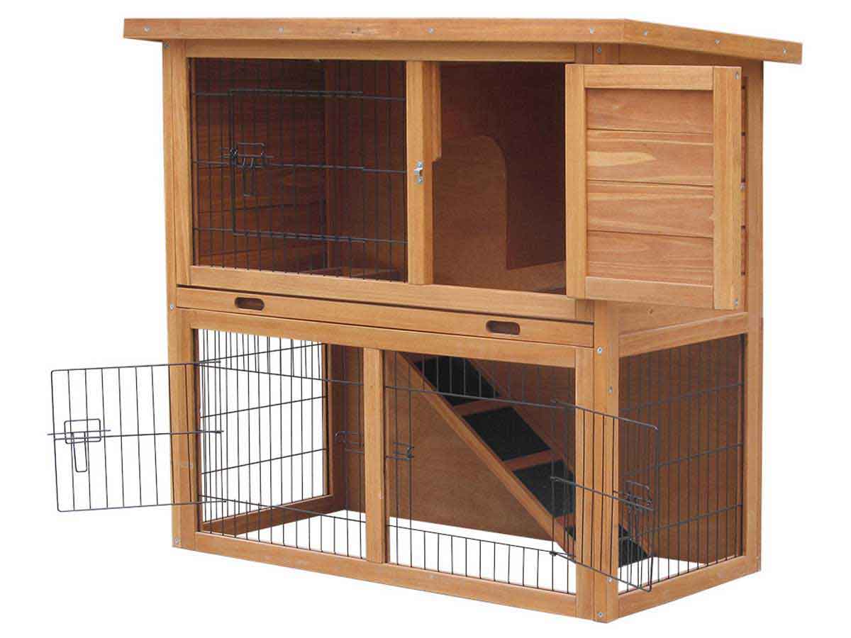 Clapier Bugs - 91.5 x 45 x 80.8 cm - Bois de sapin