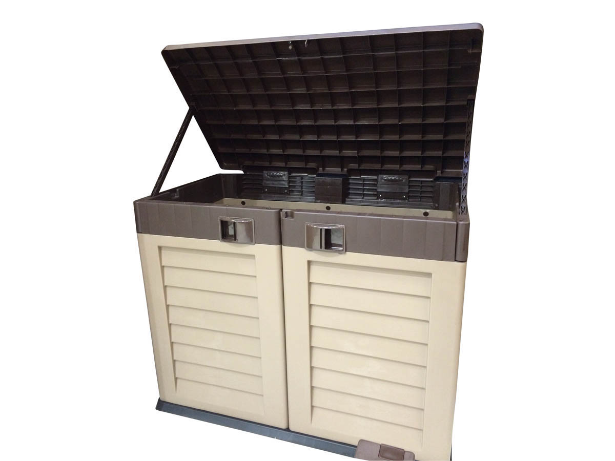 Coffre jardin Oregon - 146 x 87 x 119m - Moka