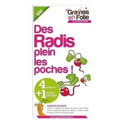 Coffret Graines de Radis Bio