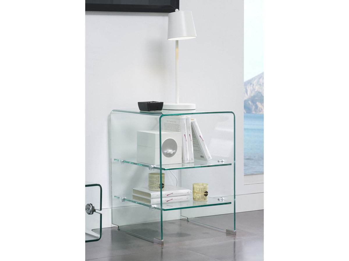 Console verre Karma - 45 x 40 x 60 cm