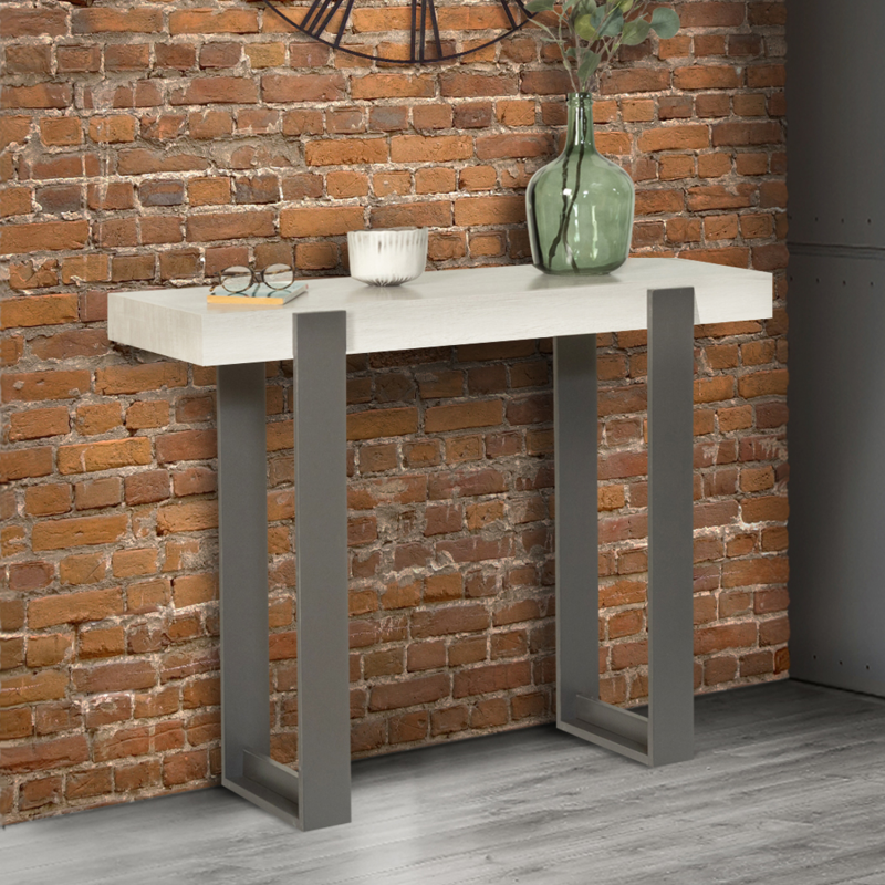Console PHOENIX bois gris