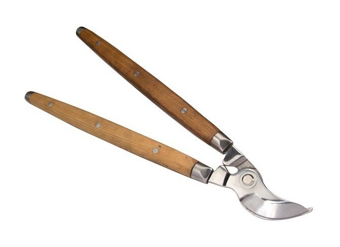 Coupe-branches à contre-lame avec manche en bois - 49 cm - PEREL